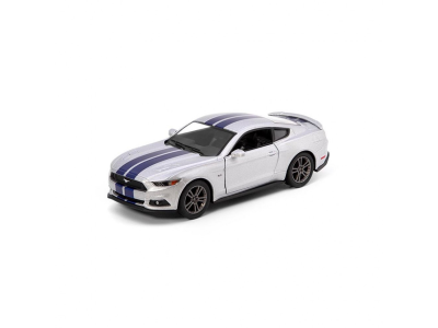 Дитяча модель машинки Ford Mustang GT (2015) Kinsmart KT5386FW 1:38 Silver