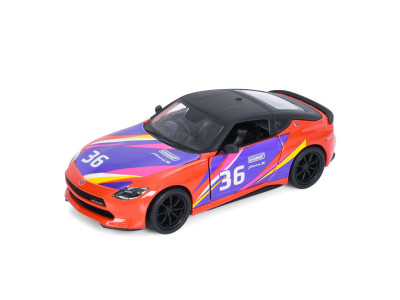 Машинка інерційна 2023 Nissan Fairlady Z KT5443WF(Orange) 1:36 12 см відчиняються двері
