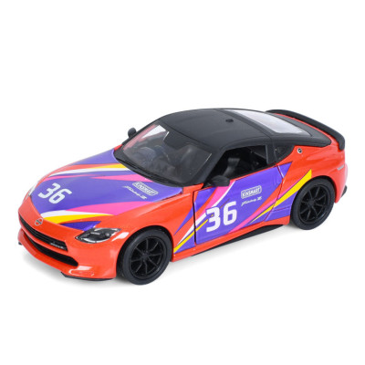 Машинка інерційна 2023 Nissan Fairlady Z KT5443WF(Orange) 1:36 12 см відчиняються двері