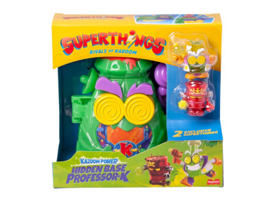 Дитячий ігровий набір "Прихована база професора К" SuperThings PSTSP112IN250 серії "Kazoom Power" Дитячий ігровий набір "Прихована база професора К" SuperThings PSTSP112IN250 серії "Kazoom Power"