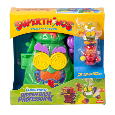 Дитячий ігровий набір "Прихована база професора К" SuperThings PSTSP112IN250 серії "Kazoom Power"