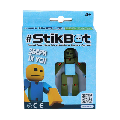 Фігурка для анімаційної творчості StikBot TST616-23UAKDM мілітарі