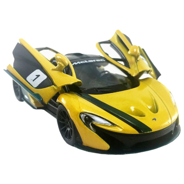 Колекційна машинка "MсLaren P1" KT5393FW(Yellow) масштаб 1:36 Колекційна машинка "MсLaren P1" KT5393FW(Yellow) масштаб 1:36