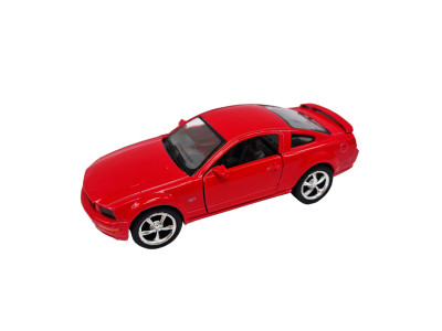 Інерційна машинка FORD MUSTANG GT 2006 Kinsmart КТ5091 1:42 Червоний