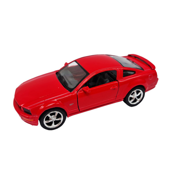 Інерційна машинка FORD MUSTANG GT 2006 Kinsmart КТ5091 1:42 Червоний
