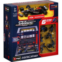 Ігровий набір Формула-1 "Pit Pass Oracle red bull racing" Bburago 18-38453 (#1)