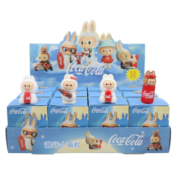 Дитяча фігурка сюрприз Лабубу-Кока кола ZB-1107 в асортименті Дитяча фігурка сюрприз Лабубу-Кока кола ZB-1107 в асортименті