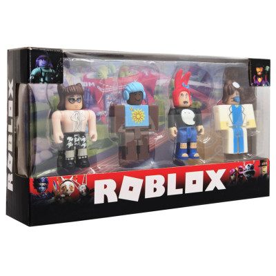 Ігровий набір фігурок Roblox WL 25022-2 4 фігурки рухливі деталі