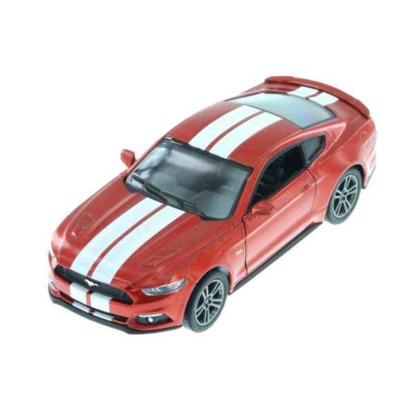 Дитяча модель машинки Ford Mustang GT (2015) Kinsmart KT5386FW 1:38 Red Metallic