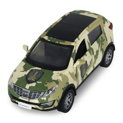 Автомодель серії "Шеврони Героїв" Kia Sporteg R "Дозор" TechnoDrive 250361MC масштаб 1:39