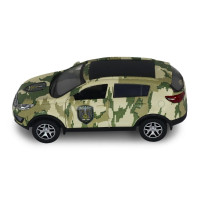 Автомодель серії "Шеврони Героїв" Kia Sporteg R "Дозор" TechnoDrive 250361MC масштаб 1:39 Автомодель серії "Шеврони Героїв" Kia Sporteg R "Дозор" TechnoDrive 250361MC масштаб 1:39