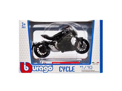 Дитяча модель Мотоцикла "DUCATI XDiavel S" Bburago 18-51030-8 масштаб 1:18