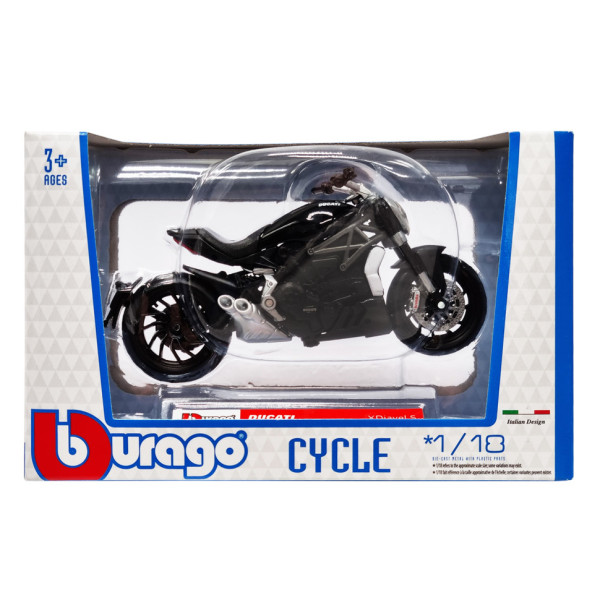 Дитяча модель Мотоцикла "DUCATI XDiavel S" Bburago 18-51030-8 масштаб 1:18 Дитяча модель Мотоцикла "DUCATI XDiavel S" Bburago 18-51030-8 масштаб 1:18