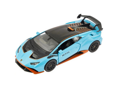 Дитяча автомодель "Lamborghini Huracan STO" Rastar 64300 блакитний масштаб 1:32