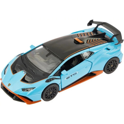 Дитяча автомодель "Lamborghini Huracan STO" Rastar 64300 блакитний масштаб 1:32