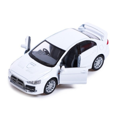 Автомодель легкова MITSUBISHI LANCER EVOLUTION X 1:36 5" KT5329W Білий Автомодель легкова MITSUBISHI LANCER EVOLUTION X 1:36 5" KT5329W Білий