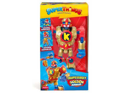 Ігровий набір Супербот Голден Армор SuperThings S PSTSP116IN90 робот казум-кид фігурка