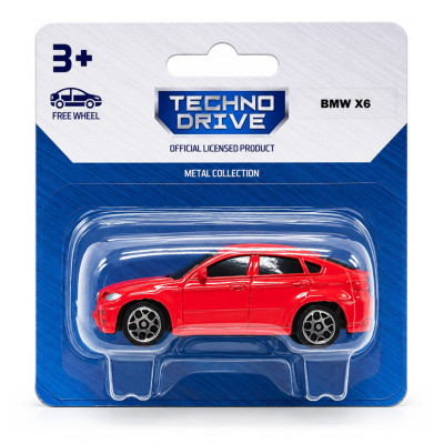 Дитяча мінімодель BMW X6 250438US2-20 серії Street Racers S3