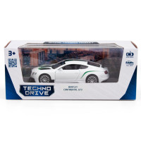 Дитяча автомодель BENTLEY CONTINENTAL GT3 TechnoDrive 250258 білий Дитяча автомодель BENTLEY CONTINENTAL GT3 TechnoDrive 250258 білий