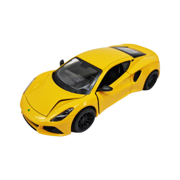 Інерційна машинка Lotus Emira Kinsmart KT5441W металева 13 см Жовтий Інерційна машинка Lotus Emira Kinsmart KT5441W металева 13 см Жовтий