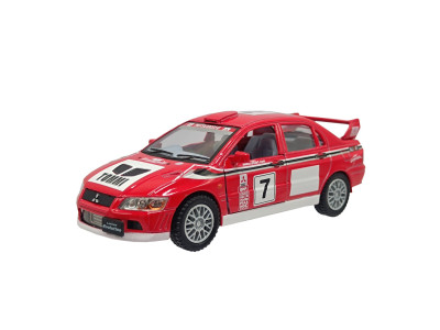 Модель автомобіля "Mitsubishi Lancer" KT 5072 W(Red) 1:32 - 1:36