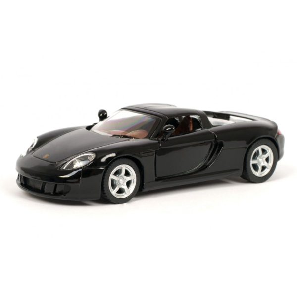Колекційна машинка Porsche Carrera GT KT5081W інерційна Black Колекційна машинка Porsche Carrera GT KT5081W інерційна Black
