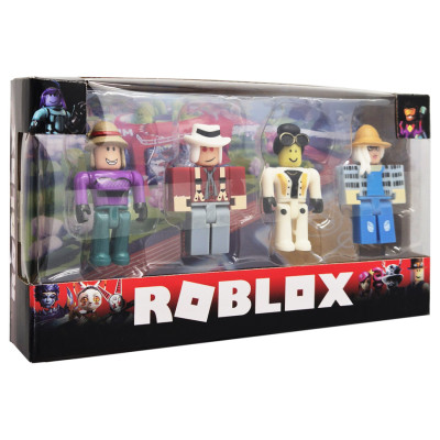 Ігровий набір фігурок Roblox WL 25022-1 4 фігурки рухливі деталі