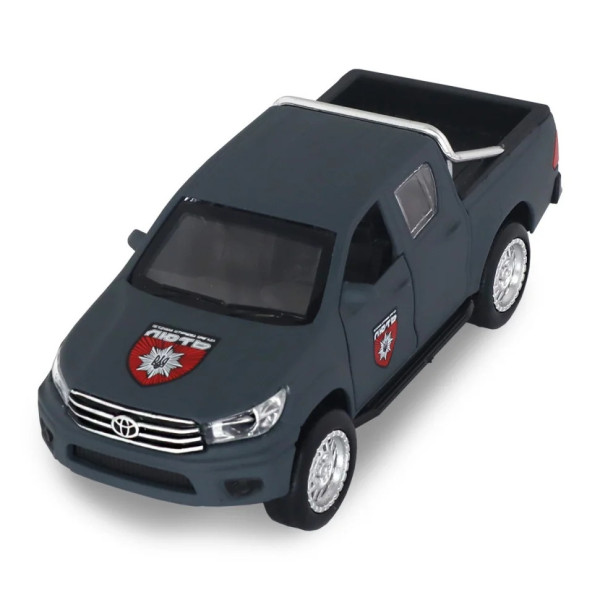 Автомодель серії "Шеврони Героїв" Toyota Hilux "Лють" TechnoDrive KM6118F Автомодель серії "Шеврони Героїв" Toyota Hilux "Лють" TechnoDrive KM6118F