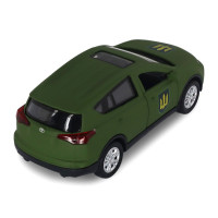 Автомодель серії "Шеврони Героїв" Toyota RAV4 "Сухопутні війська ЗСУ" TechnoDrive KM6198M2