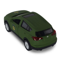 Автомодель серії "Шеврони Героїв" Toyota RAV4 "Сухопутні війська ЗСУ" TechnoDrive KM6198M2