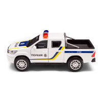 Дитяча автомодель Toyota Hilux Police TechnoDrive KM250426 масштаб 1:32 Дитяча автомодель Toyota Hilux Police TechnoDrive KM250426 масштаб 1:32