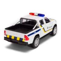 Дитяча автомодель Toyota Hilux Police TechnoDrive KM250426 масштаб 1:32 Дитяча автомодель Toyota Hilux Police TechnoDrive KM250426 масштаб 1:32