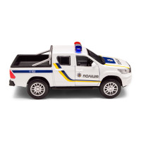 Дитяча автомодель Toyota Hilux Police TechnoDrive KM250426 масштаб 1:32 Дитяча автомодель Toyota Hilux Police TechnoDrive KM250426 масштаб 1:32