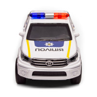 Дитяча автомодель Toyota Hilux Police TechnoDrive KM250426 масштаб 1:32 Дитяча автомодель Toyota Hilux Police TechnoDrive KM250426 масштаб 1:32
