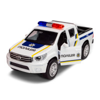Дитяча автомодель Toyota Hilux Police TechnoDrive KM250426 масштаб 1:32 Дитяча автомодель Toyota Hilux Police TechnoDrive KM250426 масштаб 1:32