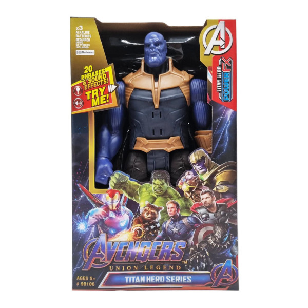 Ігрова фігурка Марвел Bambi 99106 зі світлом та звуком Танос