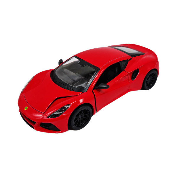 Інерційна машинка Lotus Emira Kinsmart KT5441W металева 13 см Червоний Інерційна машинка Lotus Emira Kinsmart KT5441W металева 13 см Червоний