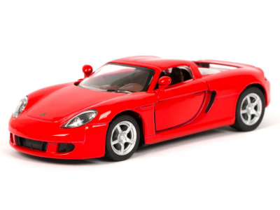 Колекційна машинка Porsche Carrera GT KT5081W інерційна Red