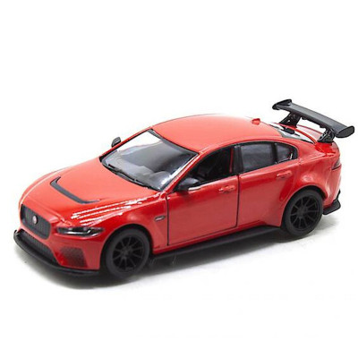 Машинка інерційна "Jaguar XE SV Project 8" KT5416W масштаб 1:36 Червоний