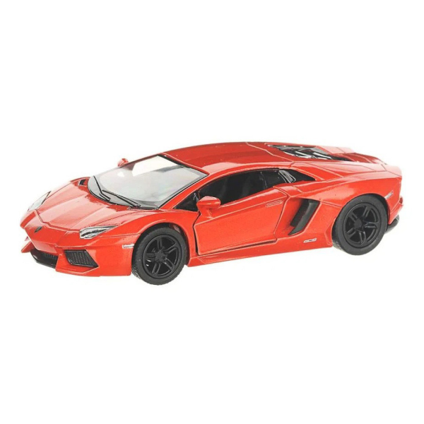 Автомодель легкова LAMBORGHINI AVENTADOR LP 700-4 5" KT5355W 1:38 Помаранчевий