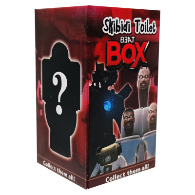 Брелоки "SKIBIDI SECRET Mystery Box" SKBD-SB