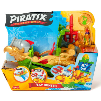 Дитячий іграшковий набір з фігурками "Піратський корабель Небесний мисливець" PIRATIX PPXSP114IN10