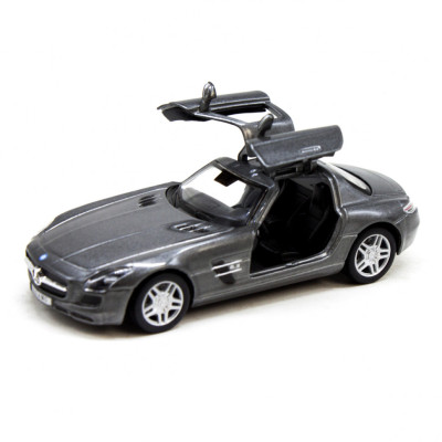 Машинка металева KT5349W Mercedes-Benz SLS AMG Чорний