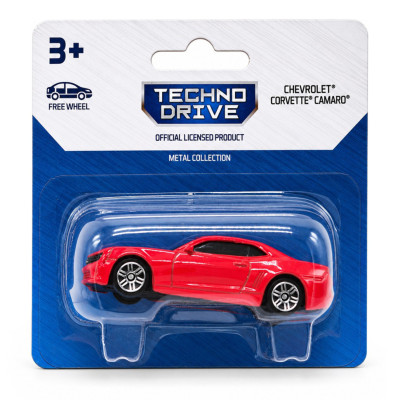 Дитяча мінімодель Chevrolet Camaro 250438US2-21 серії Street Racers S3 Дитяча мінімодель Chevrolet Camaro 250438US2-21 серії Street Racers S3