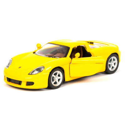 Колекційна машинка Porsche Carrera GT KT5081W інерційна Yellow