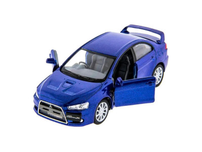 Автомодель легкова MITSUBISHI LANCER EVOLUTION X 1:36 5" KT5329W Синій Автомодель легкова MITSUBISHI LANCER EVOLUTION X 1:36 5" KT5329W Синій