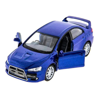 Автомодель легкова MITSUBISHI LANCER EVOLUTION X 1:36 5" KT5329W Синій Автомодель легкова MITSUBISHI LANCER EVOLUTION X 1:36 5" KT5329W Синій