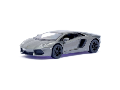 Автомодель легкова LAMBORGHINI AVENTADOR LP 700-4 5" KT5355W 1:38 Сірий
