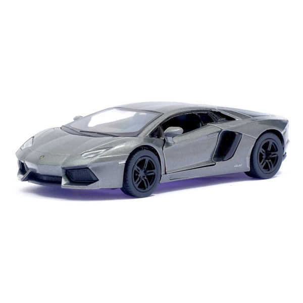 Автомодель легкова LAMBORGHINI AVENTADOR LP 700-4 5" KT5355W 1:38 Сірий