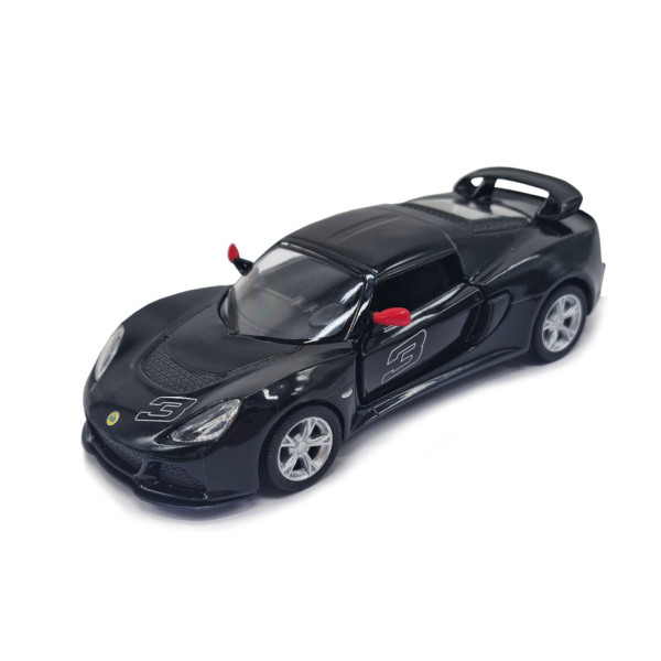Інерційна машинка Lotus КТ5361W метал масштаб 1:32 Чорний Інерційна машинка Lotus КТ5361W метал масштаб 1:32 Чорний